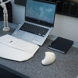 PERIMICE-713NW ワイヤレス エルゴノミクスマウス ホワイト Mサイズ