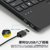 PERIBOARD-525US タッチパッド付きキーボード