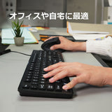 PERIBOARD-117P PS/2キーボード 有線 フルサイズ 英語配列