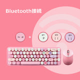 PERIDUO-802PK Bluetooth ワイヤレス ミニ キーボード・マウスセット