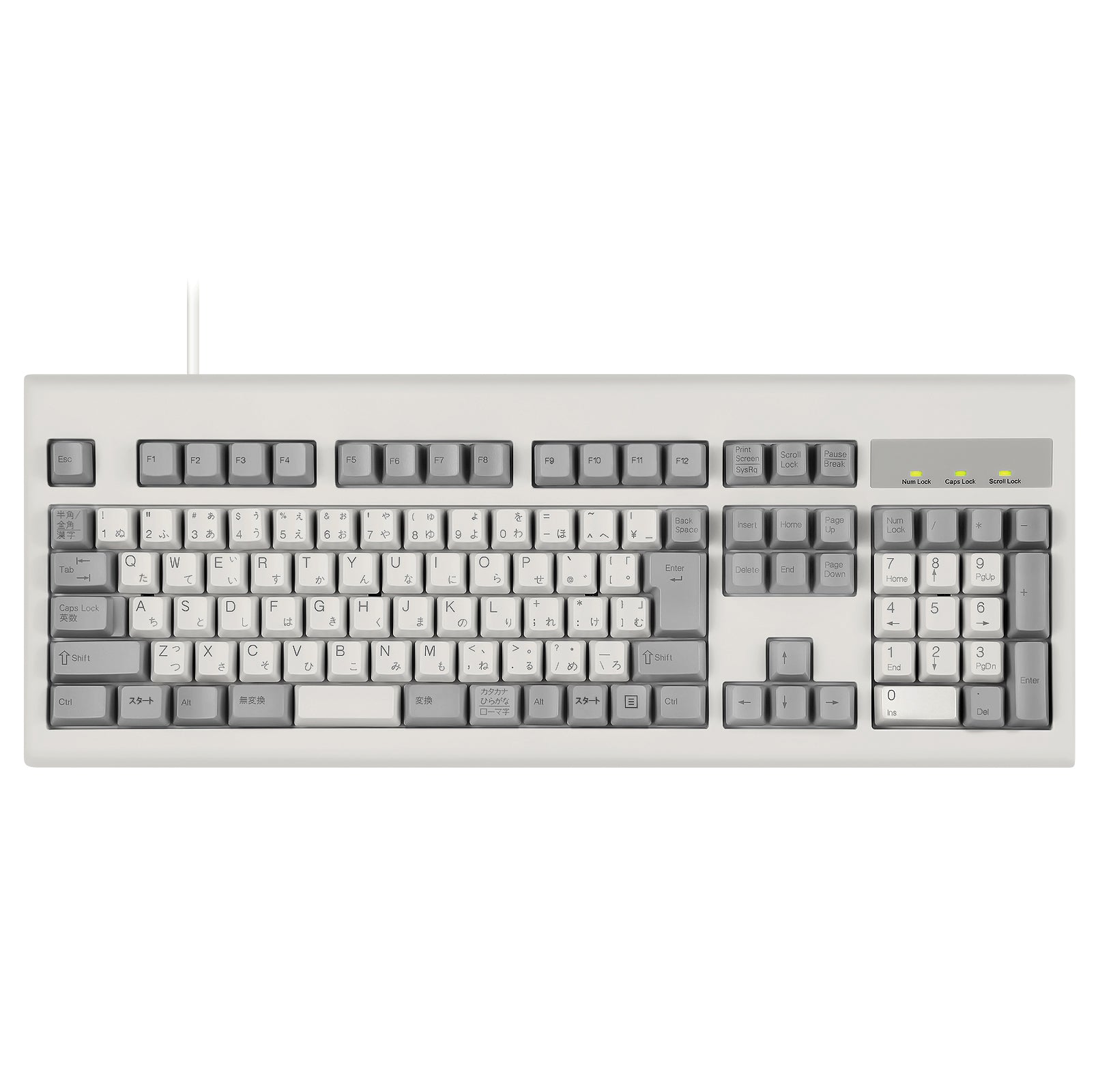ペリックス　ペリボード106 PERIBOARD-106M フルサイズ有線キーボード - 最大1000万回のキー