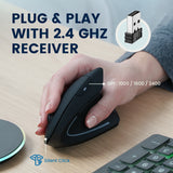 PERIMICE-713RX ワイヤレス充電式 エルゴノミクスマウス