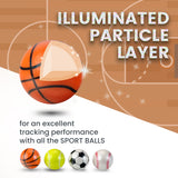 PERIPRO-30BKB 34mm バスケットボール 交換用トラックボール 光沢仕上げ スピード型