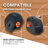 PERIPRO-30BKB 34mm バスケットボール 交換用トラックボール 光沢仕上げ スピード型