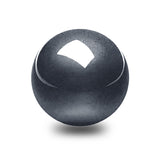 PERIPRO-303GRY 34 mm 交換用トラックボール 光沢仕上げ グレー