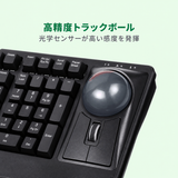 PERIPRO-304 55 mmトラックボール 光沢仕上げ グレー 55mmトラックボールマウスと互換性あり