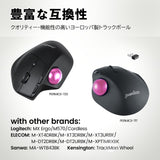 PERIPRO-303GPK ピンク 34mmトラックボール 交換用 光沢仕上げ