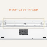 PERIBOARD-106M フルサイズ有線キーボード - 最大1000万回のキーストローク