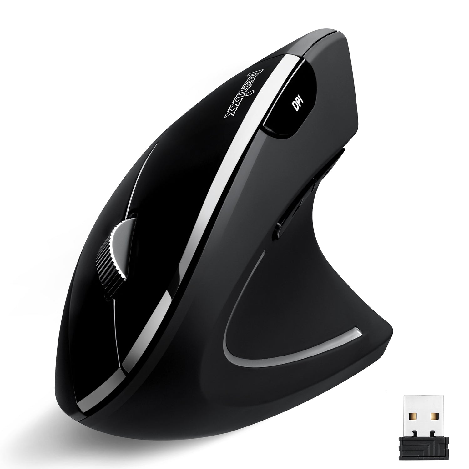 PERIMICE-813B エルゴノミクスマウス マルチデバイスBluetooth