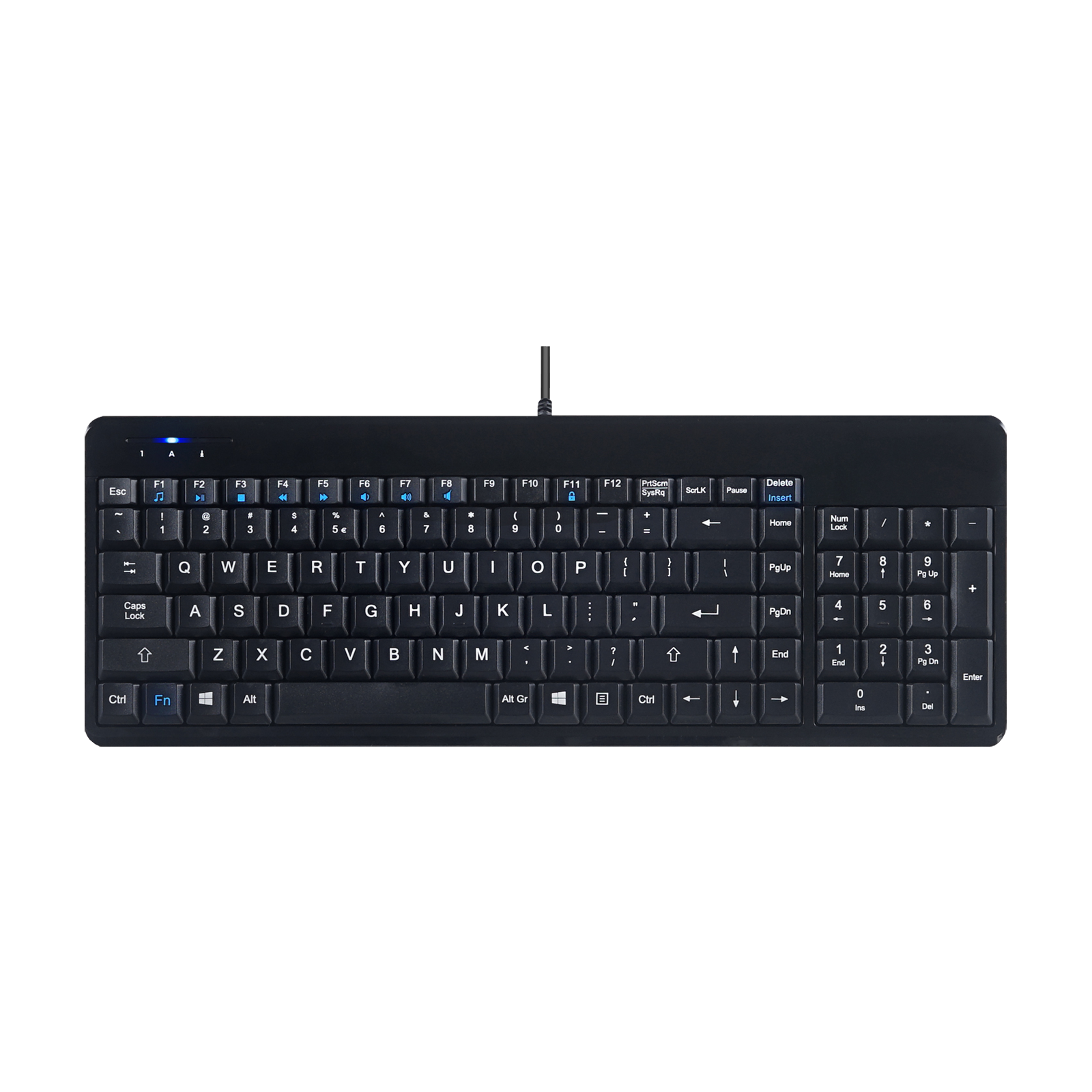 PERIBOARD-220H USBハブ付きキーボード 有線 コンパクト – Perixx Japan