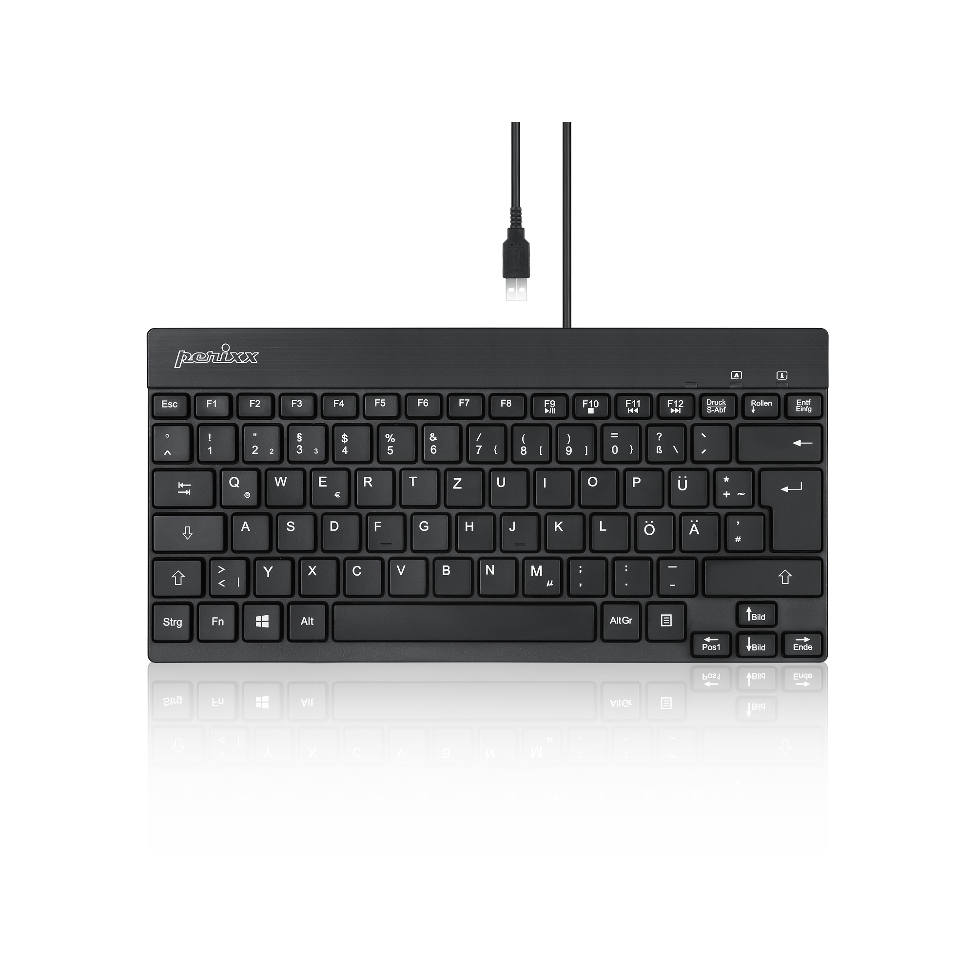 PERIBOARD-426 有線ミニキーボード ロープロファイル メンブレン式 PERIBOARD-426 有線ミニキーボード ロープロファイル メンブレン式