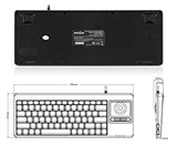 PERIBOARD-514 HPLUS トラックボール搭載有線ミニサイズキーボード