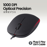 PERIDUO-212B 有線 ミニ USB キーボード マウスセット ブラック