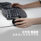 PERIMICE-513L 左手用垂直型ワイヤレスエルゴノミクスマウス