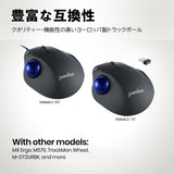 PERIPRO-303GB ブルー 34mmトラックボール 交換用 光沢仕上げ