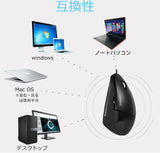 PERIMICE-513L 左手用垂直型ワイヤレスエルゴノミクスマウス