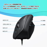 PERIMICE-515 有線 エルゴノミクス マウス