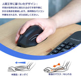 PERIMICE-608 ワイヤレス エルゴノミクス マウス Mサイズ