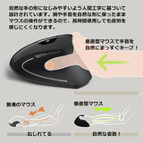 PERIMICE-713 ワイヤレス エルゴノミクスマウス Mサイズ