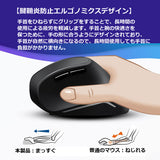 PERIMICE-715II ワイヤレス エルゴノミクスマウス Mサイズ