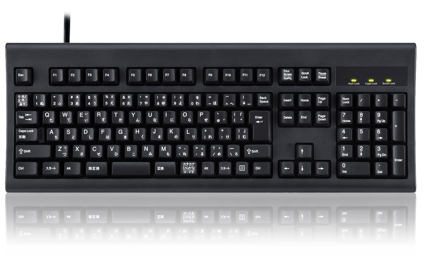 ペリックス　ペリボード106 PERIBOARD-106B フルサイズ有線キーボード 最大1000万回のキー