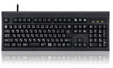 PERIBOARD-106B フルサイズ有線キーボード  最大1000万回のキーストローク