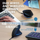 PERIMICE-713R エルゴノミクスマウス ワイヤレス有線