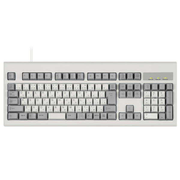美品激レア　SNE-106 SERIES 日本語キーボード本体 PERIBOARD-106M フルサイズ有線キーボード - 最大1000万回のキー