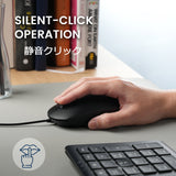 PERIMICE-222CB2 ケーブル60cm Type-Cマウス  ブラック