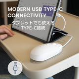 PERIMICE-222CW タイプC マウス サイレントクリック 1.8mケーブル ホワイト