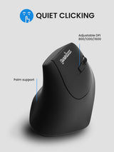 PERIMICE-715R ワイヤレス充電式縦型マウス