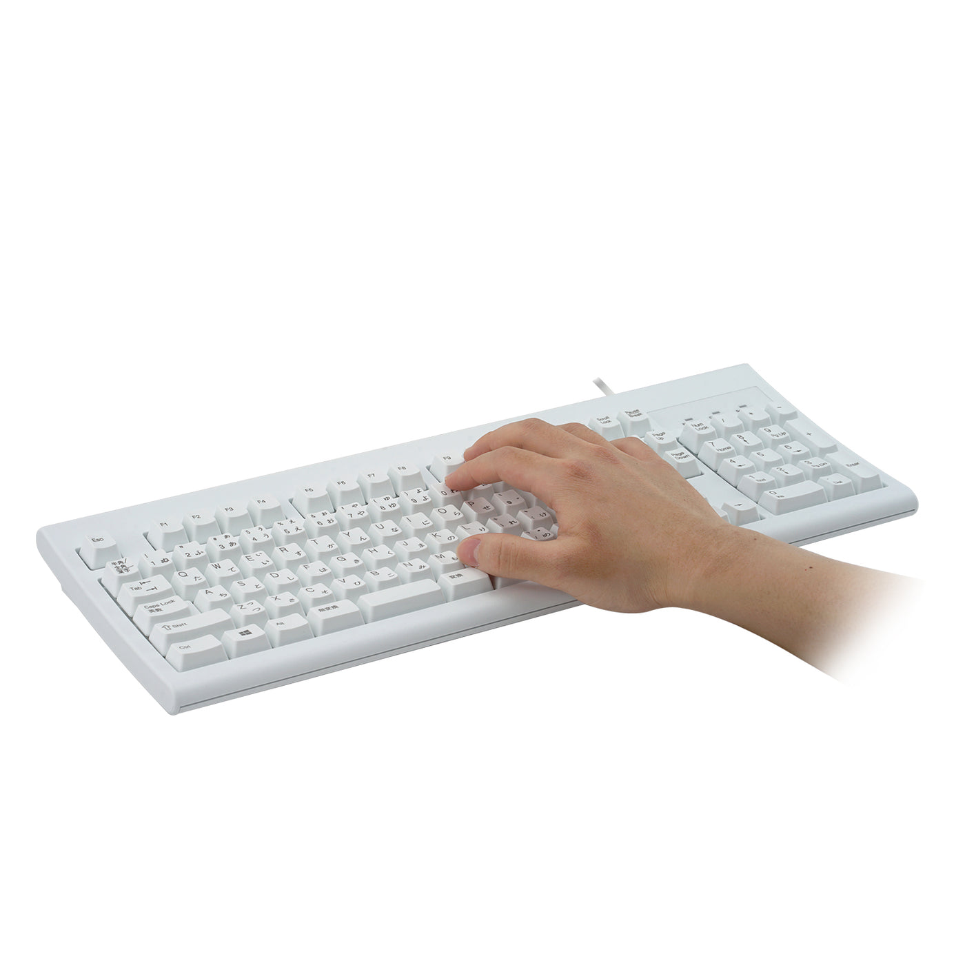 PERIBOARD-106W フルサイズ有線キーボード 最大1000万回の キー