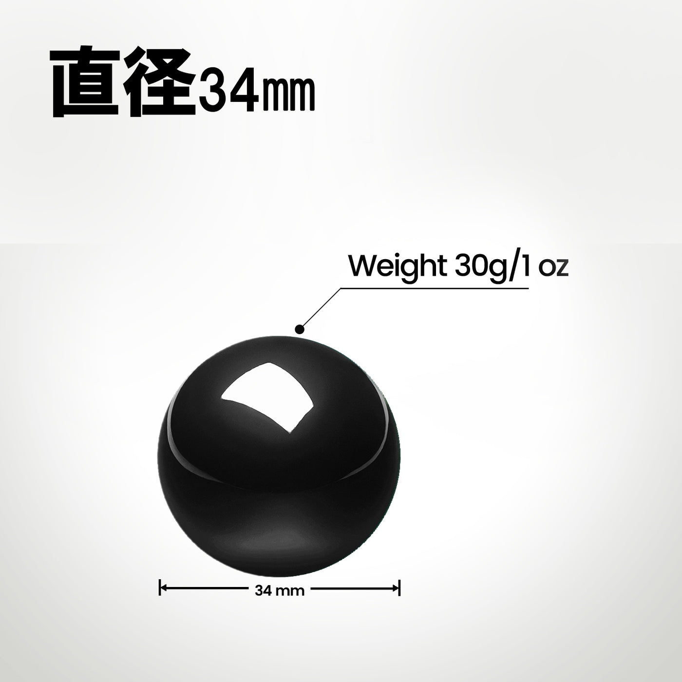 PERIPRO-303GBK ブラック 34mmトラックボール 光沢仕上げ – Perixx Japan