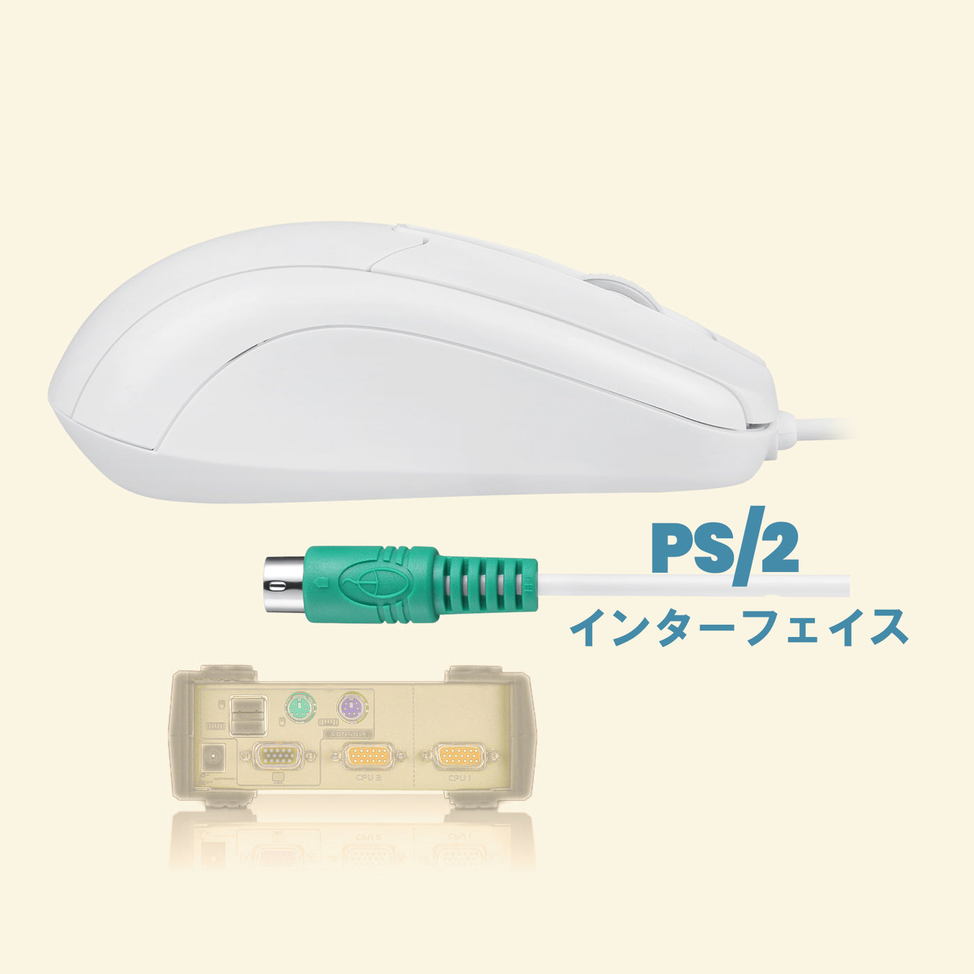 新品 エッグマウス M-80P2C （PS/2、シリアル）両対応 6個まとめて。 ワイヤレスマウス“EGG MOUSE FREE” - M-EG30DRWH