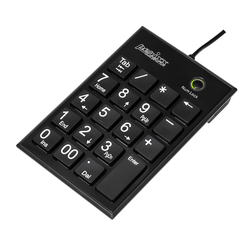 PERIPAD-202H 有線テンキー – Perixx Japan