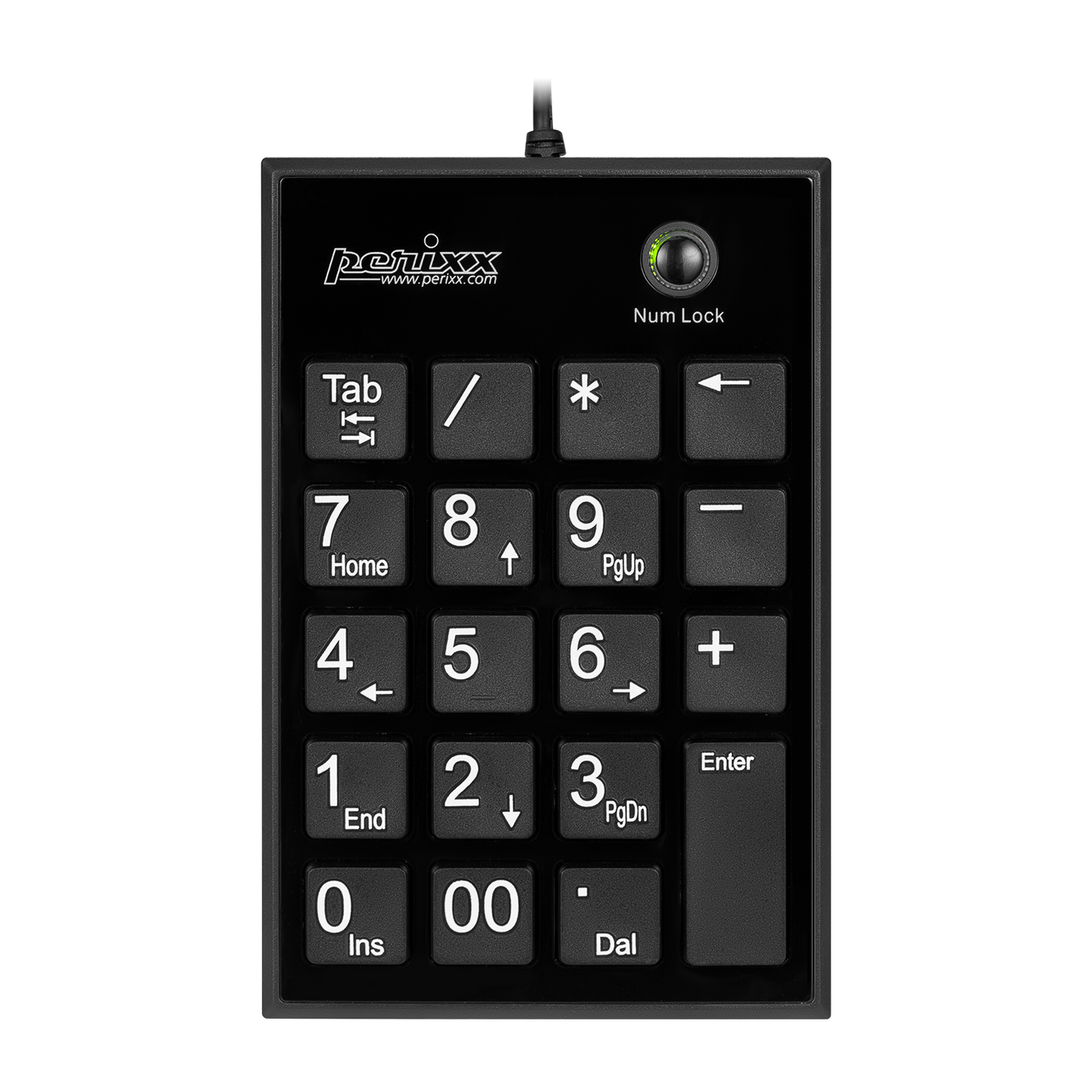 PERIPAD-202U 有線テンキー – Perixx Japan