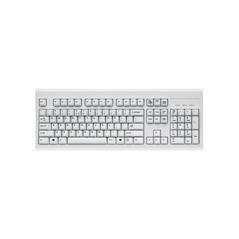PERIBOARD-106W フルサイズ有線キーボード 最大1000万回の キー PERIBOARD-106W フルサイズ有線キーボード 最大1000万回の キー