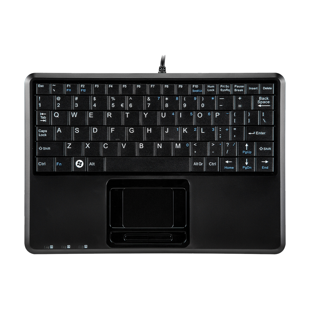 PERIBOARD-510 HPLUS タッチパッド付きミニキーボード 英語配列 PERIBOARD-510 HPLUS タッチパッド付きミニキーボード 英語配列