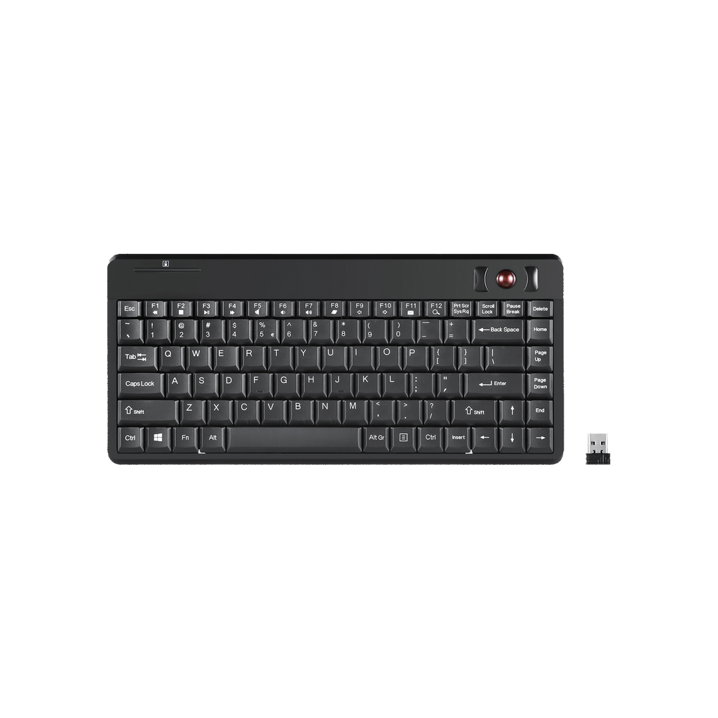 PERIBOARD-706PLUS トラックボール付きワイヤレス・キーボード