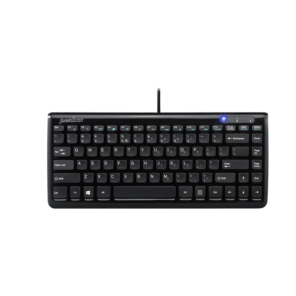 PERIBOARD-407B-有線ミニキーボード 英語配列 – Perixx Japan