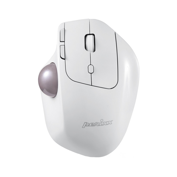 PERIMICE-720 トラックボールマウス Bluetooth/2.4Gモード ホワイト