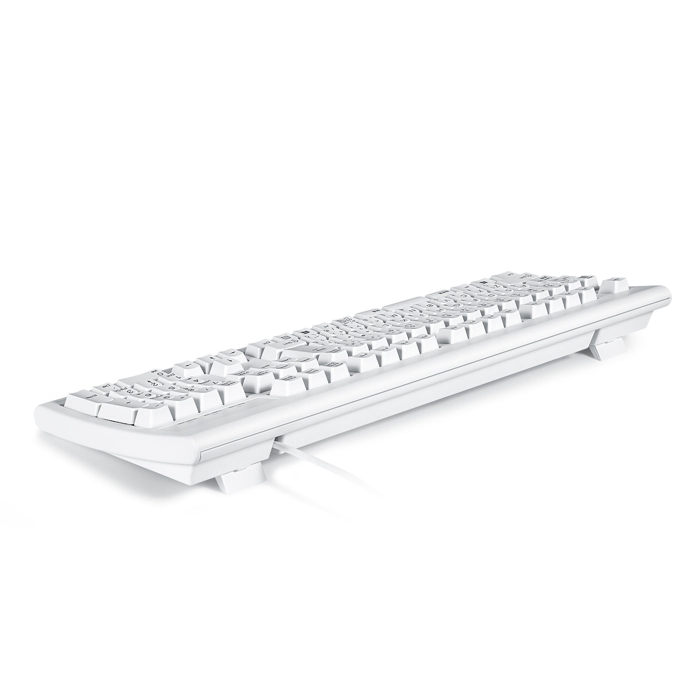 PERIBOARD-106W フルサイズ有線キーボード 最大1000万回の キー