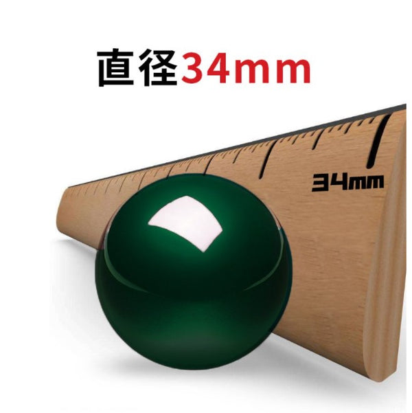 PERIPRO-303GN グリーン 34mm トラックボール 交換用 光沢仕上げ