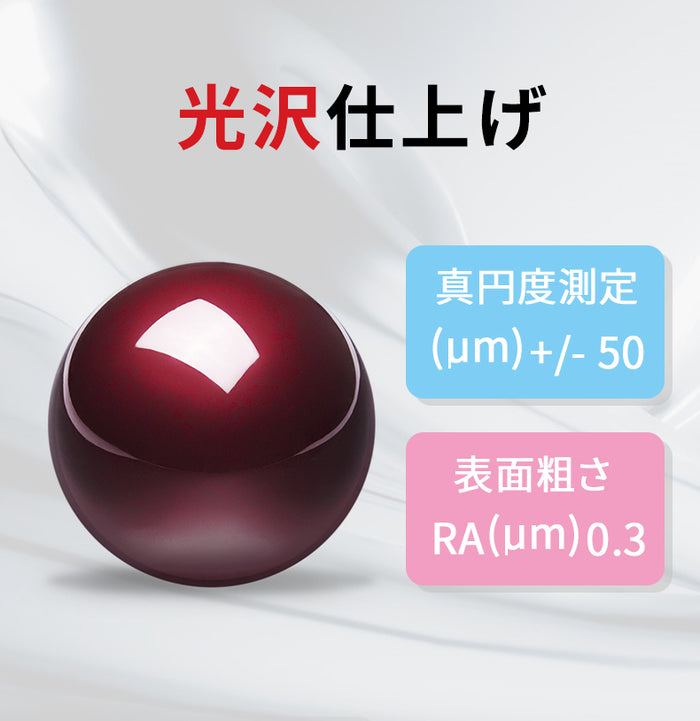 PERIPRO-303GR レッド 34mmトラックボール 交換用 光沢仕上げ – Perixx